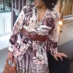 Beautiful Vintage Spain Print Top