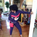 Nat"s Vintage Red,White, and Blue Jump Suite size 1x