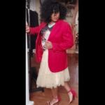 Nat's Vintage Red Blazer Size XL