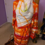 Two Piece Sun Orange-Pink Set