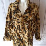 Leopard print jacket size 3x